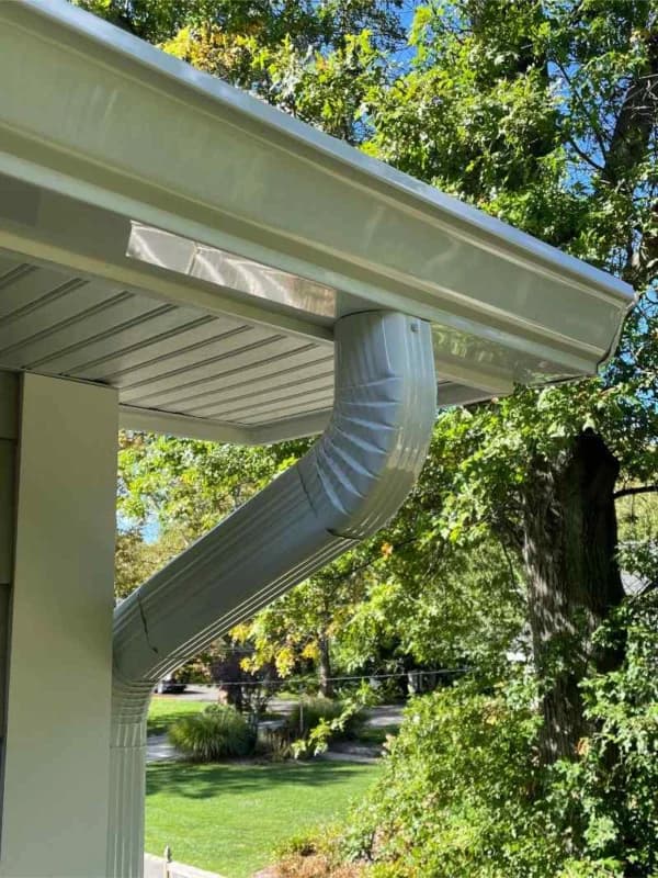 Residential gutter installation