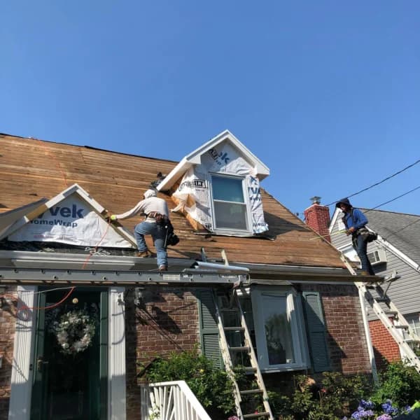 Shingle roof decking installation